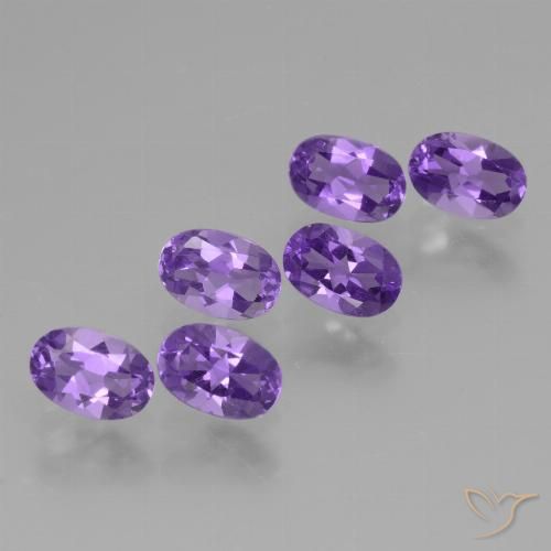 2.73ctw Natural Medium Violet Amethyst, Oval, VVS-VS