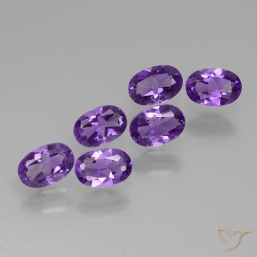 2.42ctw Natural Medium Violet Amethyst, Oval, VVS-VS