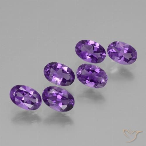 2.57ctw Natural Medium Violet Amethyst, Oval, VVS-VS