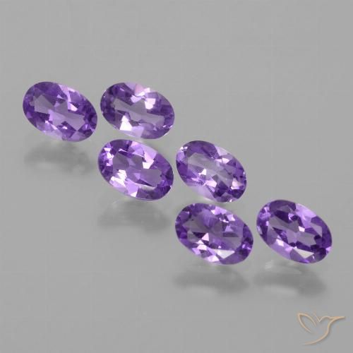 2.39ctw Natural Medium Violet Amethyst, Oval, VVS-VS