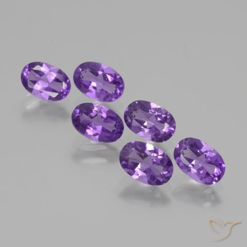2.56ctw Natural Intense Violet Amethyst, Oval, VVS-VS