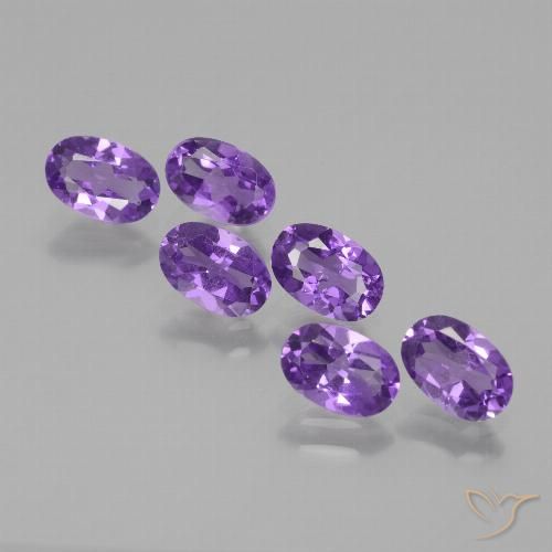 2.52ctw Natural Intense Violet Amethyst, Oval, VVS-VS