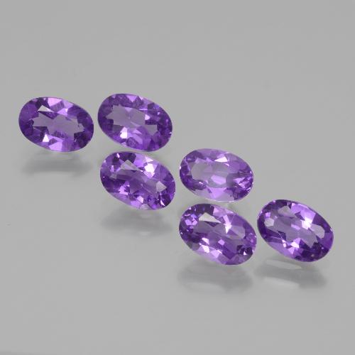 Violeta intenso Amatista Gema - 0.4ct Forma ovalada (ID: 430836)