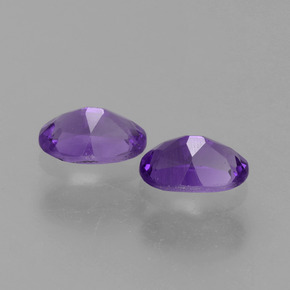 Amethyst Gemstone in 6 x 4 mm (calibrated) Size for Sale, Amethyst Stone in Violet Color