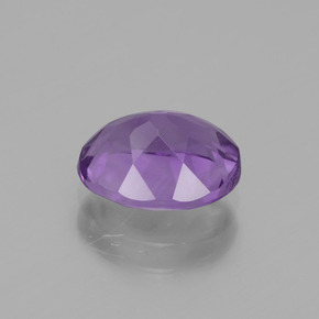 Amethyst Gemstone in 9.2 x 7.7 mm Size for Sale, Amethyst Stone in Violet Color