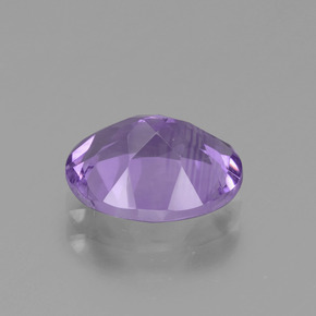 Amethyst Gemstone in 10.2 x 8.2 mm Size for Sale, Amethyst Stone in Violet Color