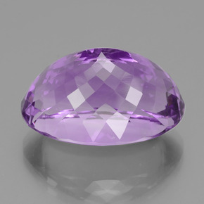 Amethyst Gemstone in 23.1 x 16.8 mm Size for Sale, Amethyst Stone in Violet Color