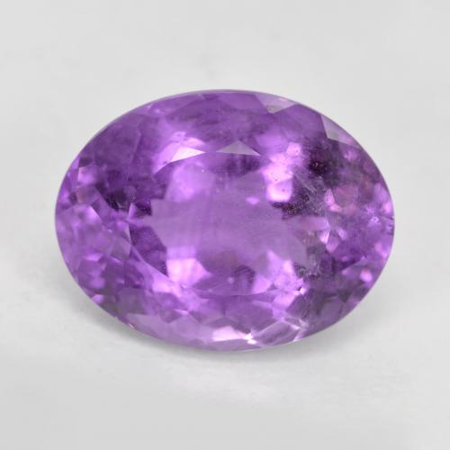 Medium Violet Аметист Камень - 5ct Фасетный Овал (ID: 442437)