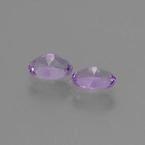 Amethyst Gemstones in 7 x 5.1 mm Size for Sale, Amethyst Stones in Violet Color