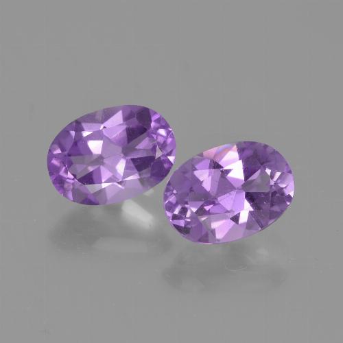 Violeta iris Amatista Gema - 0.7ct Forma ovalada (ID: 448923)