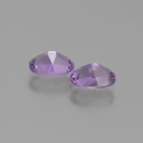 Amethyst Gemstones in 7.1 x 5.1 mm Size for Sale, Amethyst Stones in Violet Color