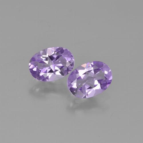 Medium Violet Amethyst Gem - 0.7ct Oval Facet (ID: 449020)
