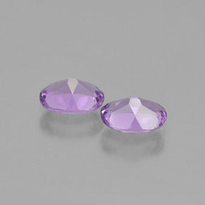 Amethyst Gemstones in 7 x 5 mm (calibrated) Size for Sale, Amethyst Stones in Pinkish Violet Color