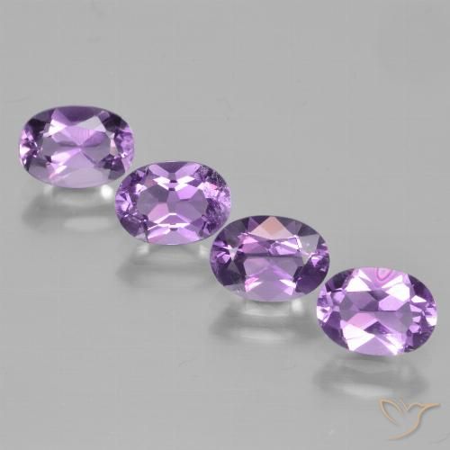 3.05ctw Natural Purplish Violet Amethyst, Oval, VS