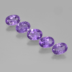 0.7ct Oval Facet Violet Amethyst for sale thumb image of 0.7ct Oval Facet Violet Amethyst (ID: 449462)