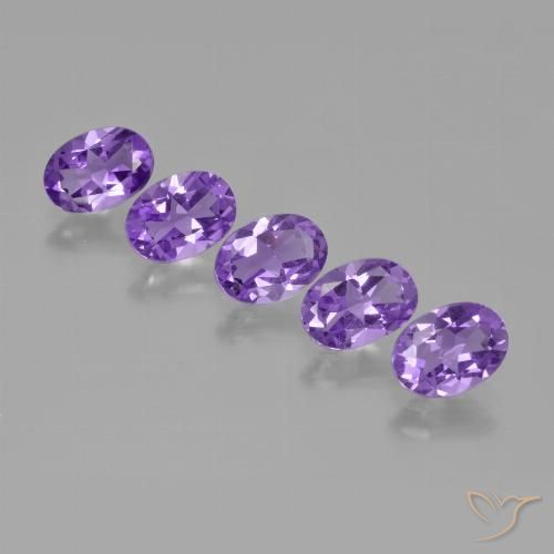 3.02ctw Natural Medium-Light Violet Amethyst, Oval, VS