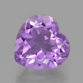 3ct Heart Facet Violet Amethyst for sale thumb image of 3ct Heart Facet Violet Amethyst (ID: 454892)