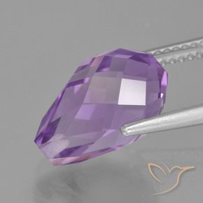 Amethyst Gemstone in 13 x 9 mm (calibrated) Size for Sale, Amethyst Stone in Purplish Violet Color