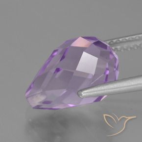 Amethyst Gemstone in 12 x 8 mm (calibrated) Size for Sale, Amethyst Stone in Medium Violet Color