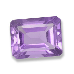 2.2ct Octagon Step Cut Violet Amethyst Gem for sale 2.2ct Octagon Step Cut Violet Amethyst Gem (ID: 457799)