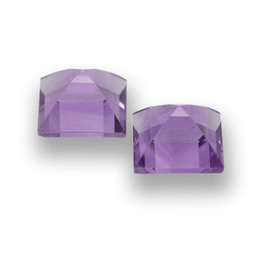 Amethyst Gemstones in 6 x 6 mm (calibrated) Size for Sale, Amethyst Stones in Violet Color