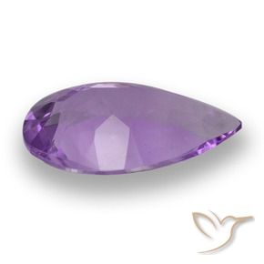Amethyst Gemstone in 15 x 10 mm (calibrated) Size for Sale, Amethyst Stone in Deep Purplish Violet Color