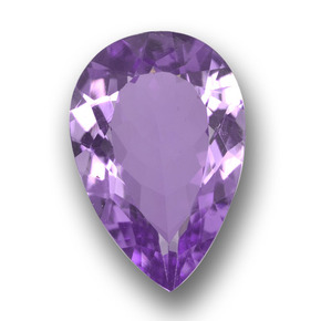 4.3ct Pear Facet Violet Amethyst for sale thumb image of 4.3ct Pear Facet Violet Amethyst (ID: 458414)