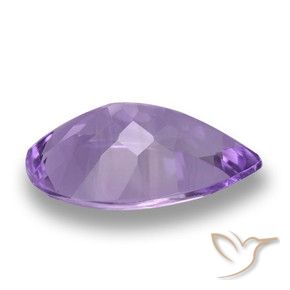 Amethyst Gemstone in 14.2 x 9.5 mm Size for Sale, Amethyst Stone in Deep Violet Hue Color