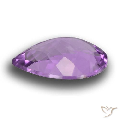 Amethyst Gemstone in 15 x 10 mm (calibrated) Size for Sale, Amethyst Stone in Pinkish Violet Color
