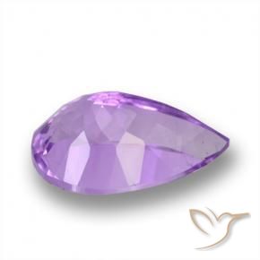 Amethyst Gemstone in 15 x 10 mm (calibrated) Size for Sale, Amethyst Stone in Purplish Violet Color
