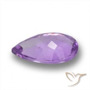 Amethyst Gemstone in 15 x 10 mm (calibrated) Size for Sale, Amethyst Stone in Purplish Violet Color