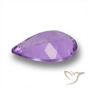 Amethyst Gemstone in 15 x 10 mm (calibrated) Size for Sale, Amethyst Stone in Purplish Violet Color