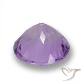 Amethyst Gemstone in 11 mm (calibrated) Size for Sale, Amethyst Stone in Medium Pink Violet Color