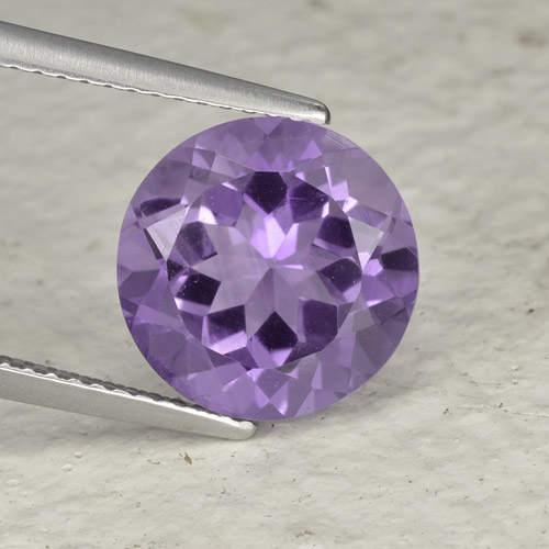 4.5ct Round Facet Violet Amethyst for sale thumb image of 4.5ct Round Facet Violet Amethyst (ID: 459513)