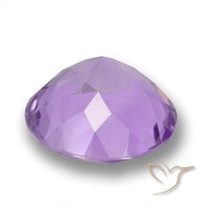 Amethyst Gemstone in 11 mm (calibrated) Size for Sale, Amethyst Stone in Light Violet Color