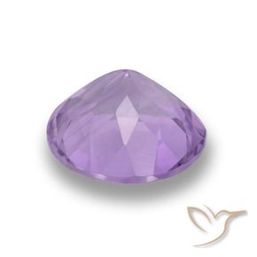 Amethyst Gemstone in 11 mm (calibrated) Size for Sale, Amethyst Stone in Medium Violet Pink Color
