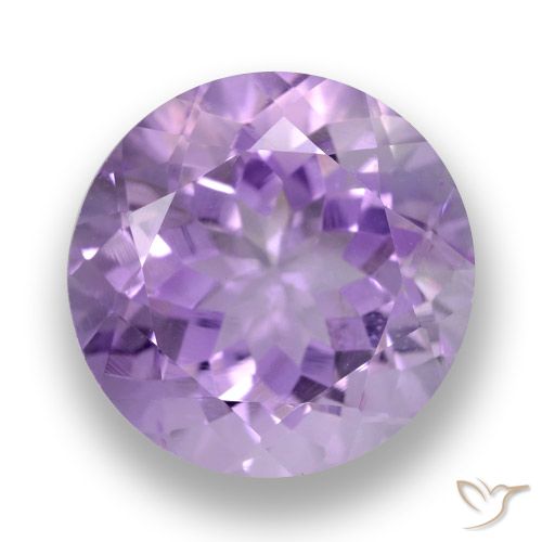 7.49ct Natural Medium Violet Amethyst, Round, VS