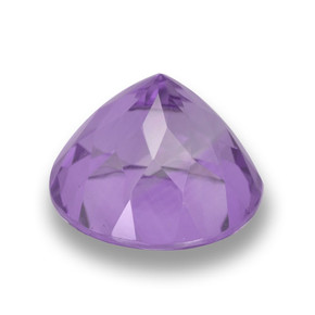 Amethyst Gemstone in 11 mm (calibrated) Size for Sale, Amethyst Stone in Medium Violet Color