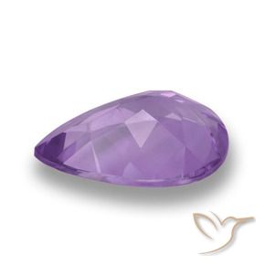 Amethyst Gemstone in 13.5 x 9.4 mm Size for Sale, Amethyst Stone in Medium Violet Color