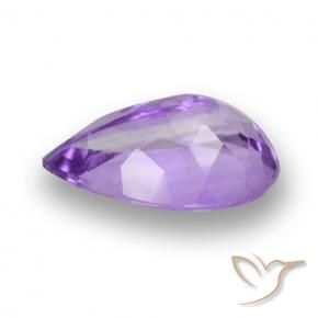 Amethyst Gemstone in 15 x 10 mm (calibrated) Size for Sale, Amethyst Stone in Medium Violet Color