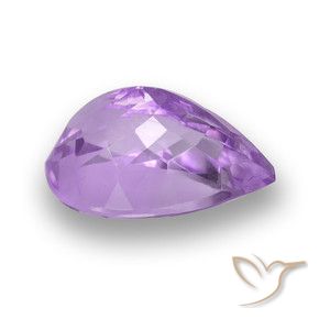Amethyst Gemstone in 15 x 10 mm (calibrated) Size for Sale, Amethyst Stone in Medium Violet Color