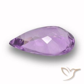 Amethyst Gemstone in 15 x 10 mm (calibrated) Size for Sale, Amethyst Stone in Light-Medium Violet Color