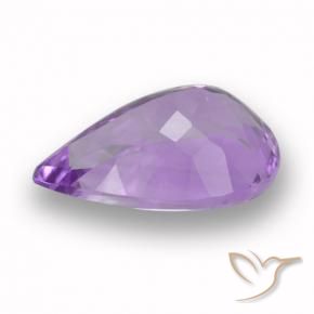 Amethyst Gemstone in 15 x 10 mm (calibrated) Size for Sale, Amethyst Stone in Medium Violet Color