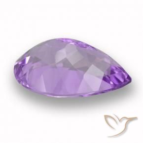 Amethyst Gemstone in 15 x 10 mm (calibrated) Size for Sale, Amethyst Stone in Pinkish Violet Color