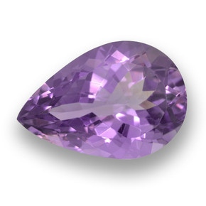 5.2ct Pear Facet Violet Amethyst Gem for sale 5.2ct Pear Facet Violet Amethyst Gem (ID: 460110)