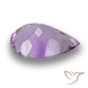 Amethyst Gemstone in 12.8 x 9.4 mm Size for Sale, Amethyst Stone in Medium Violet Color