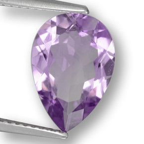 Violeta iris Amatista Gema - 3ct Corte en forma de pera (ID: 460485)