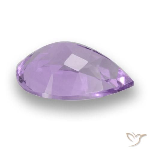Amethyst Gemstone in 13 x 9 mm (calibrated) Size for Sale, Amethyst Stone in Medium Violet Pink Color