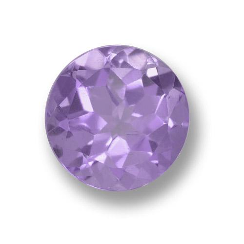 ミディアムバイオレット アメジスト 宝石 - 3.1ct ラウンドファセット (ID: 460598)