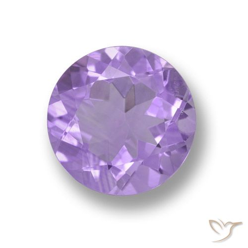 3.16ct Natural Medium Violet Amethyst, Round, VVS-VS